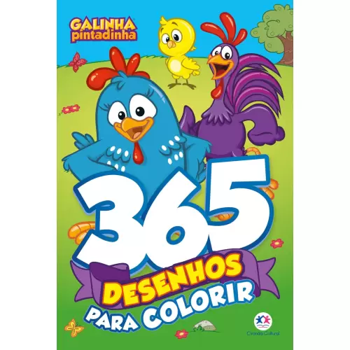 Jogo de Colorir Pintar Desenhos da Turma da Mônica Galinha