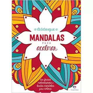 ARTETERAPIA MANDALAS PARA ACALMAR E COLORIR