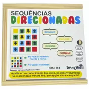Sequências Direcionadas - BrinqMutti (Ref: 158) Sequências Direcionadas - BrinqMutti (Ref: 158)