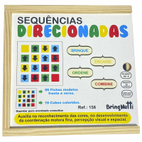 Sequências Direcionadas - BrinqMutti (Ref: 158) Sequências Direcionadas - BrinqMutti (Ref: 158)