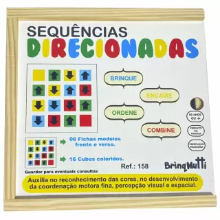 Sequências Direcionadas - BrinqMutti (Ref: 158)