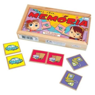 JOGO DA MEMÓRIA MEIOS DE TRANSP. E COMUNICAÇÃO - Simque