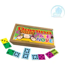 DOMINÓ ATÉ 9 COM 55 PEÇAS - Simque (Ref 315)