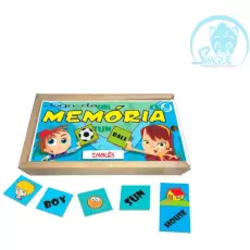 JOGO DA MEMÓRIA INGLÊS C/ 20 PARES - Simque (Ref 396) JOGO DA MEMÓRIA INGLÊS C/ 20 PARES - Simque (Ref 396)