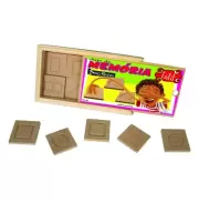 JOGO DA MEMÓRIA TÁTIL (BRAILLE) BAIXO RELEVO - Simque 