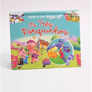 CONTOS DE FADA  POP-UP OS TRÊS PORQUINHOS - LIVRO 3D