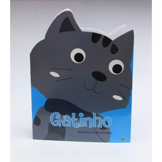 AMIGUINHOS RECORTADOS GATINHO - LETRA MAIÚSCULA