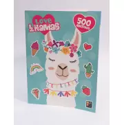 500 ADESIVOS - LOVE LHAMAS 